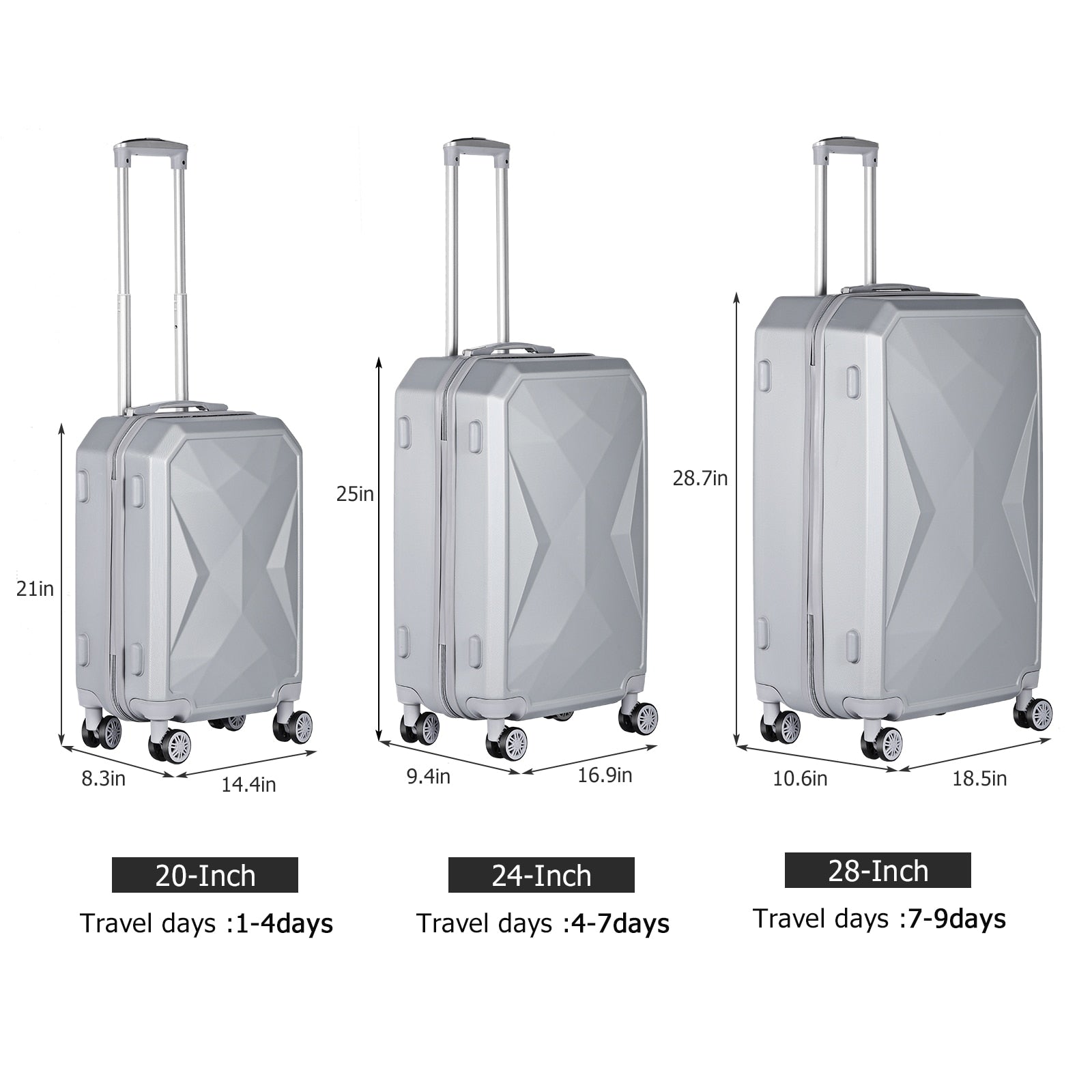 Business Travel Boarding Luggage Suit