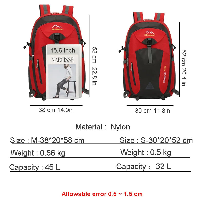 Nylon Waterproof Outdoor Backpack